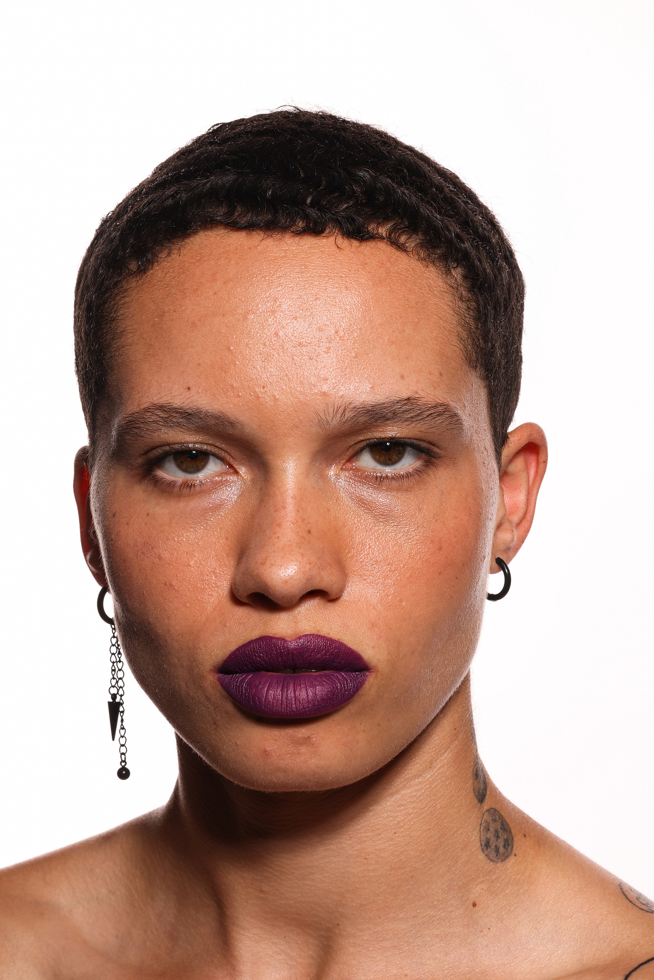 Before retouching — beauty photo for brand campaign